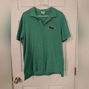 Lacoste Men's Green Polo Shirt